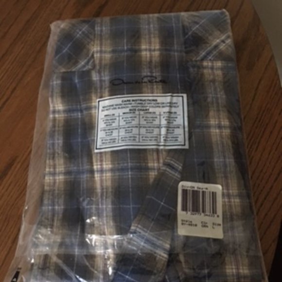 Men's Vintage (In Original Bag) Robe by Oscar de la Renta  Large - Picture 3 of 7